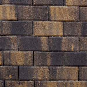 Брусчатка Квадриум Прямоугольник Color mix Мокко 40