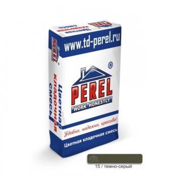 Цветная кладочная смесь Perel SL темно-серая 50 кг