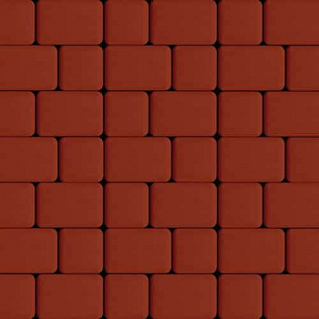 Тротуарная плитка Steinrus Инсбрук Альт Дуо Оранжевая 40 мм