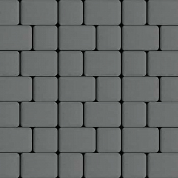 Тротуарная плитка Steinrus Инсбрук Альт Дуо Серая 40 мм